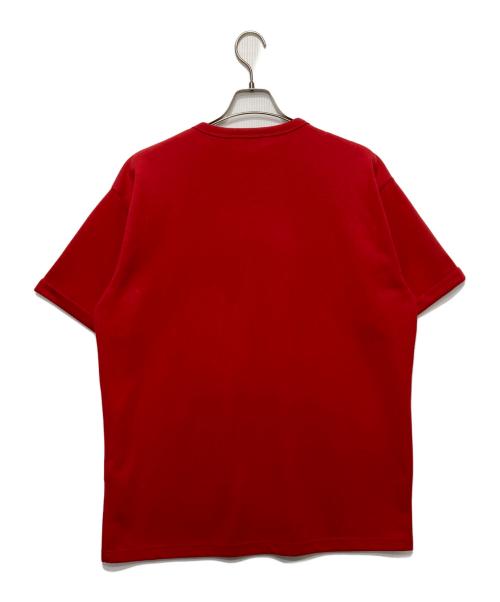 To b. by agnes b.（トゥービー バイ アニエスベー）To b. by agnes b. (トゥービー バイ アニエスベー) ロゴビッグシルエットTシャツ レッド サイズ:38の古着・服飾アイテム