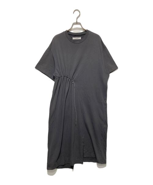 Ujoh（ウジョー）Ujoh (ウジョー) ドローコードワンピース グレー サイズ:2の古着・服飾アイテム