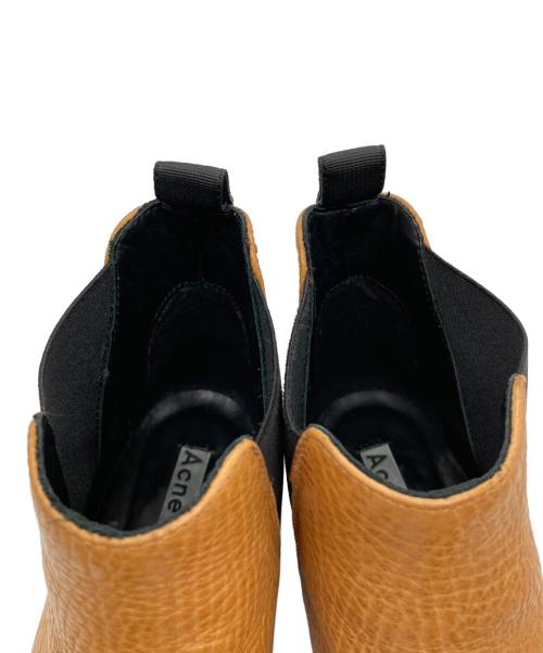 Acne studios（アクネ ストゥディオス）Acne studios (アクネ ストゥディオス) サイドゴアブーツ ベージュ サイズ:39の古着・服飾アイテム