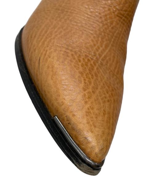Acne studios（アクネ ストゥディオス）Acne studios (アクネ ストゥディオス) サイドゴアブーツ ベージュ サイズ:39の古着・服飾アイテム