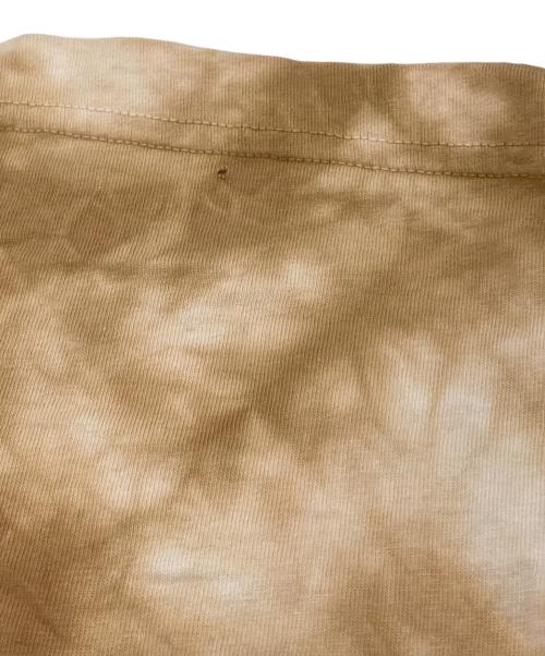 DIESEL（ディーゼル）DIESEL (ディーゼル) タイダイプリントTシャツ ベージュ サイズ:Sの古着・服飾アイテム