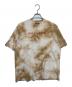 DIESEL（ディーゼル）の古着「タイダイプリントTシャツ」｜ベージュ
