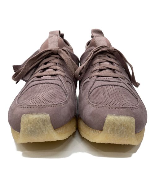 CLARKS（クラークス）CLARKS (クラークス) RONNIE FIEG (ロニー・フィグ) ローカットスニーカー Dusty Mauve サイズ:UK 8.5 US9.5 EU42.5 CN265の古着・服飾アイテム
