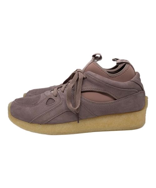 CLARKS（クラークス）CLARKS (クラークス) RONNIE FIEG (ロニー・フィグ) ローカットスニーカー Dusty Mauve サイズ:UK 8.5 US9.5 EU42.5 CN265の古着・服飾アイテム