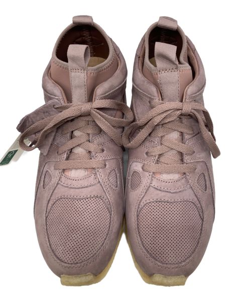 CLARKS（クラークス）CLARKS (クラークス) RONNIE FIEG (ロニー・フィグ) ローカットスニーカー Dusty Mauve サイズ:UK 8.5 US9.5 EU42.5 CN265の古着・服飾アイテム