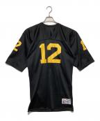 Championチャンピオン）の古着「メッシュフットボールT」｜ブラック