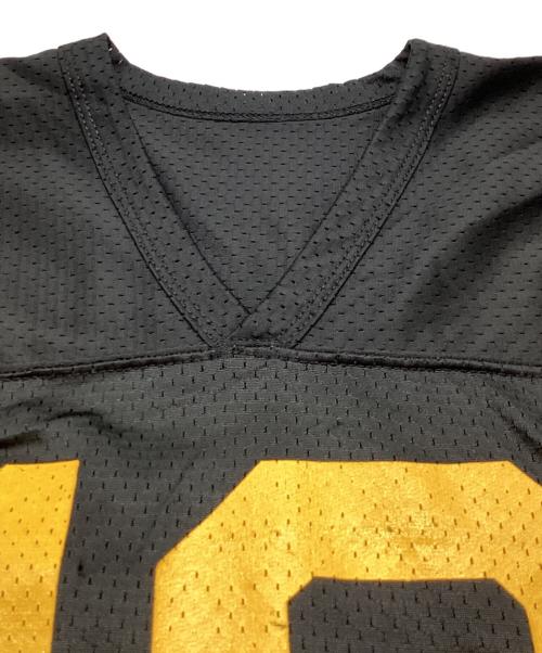 Champion（チャンピオン）Champion (チャンピオン) メッシュフットボールT ブラック サイズ:Ｍの古着・服飾アイテム