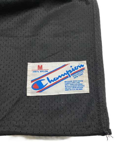 Champion（チャンピオン）Champion (チャンピオン) メッシュフットボールT ブラック サイズ:Ｍの古着・服飾アイテム