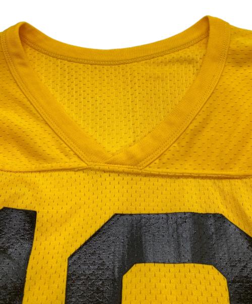 Champion（チャンピオン）Champion (チャンピオン) メッシュフットボールT イエロー サイズ:Ｍの古着・服飾アイテム