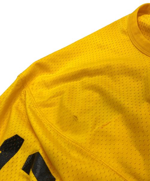 Champion（チャンピオン）Champion (チャンピオン) メッシュフットボールT イエロー サイズ:Ｍの古着・服飾アイテム