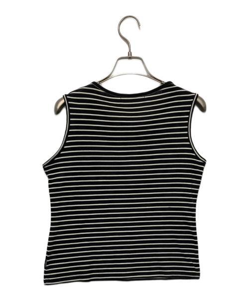 BALMAIN（バルマン）BALMAIN (バルマン) ノースリーブTシャツ ブラック サイズ:38の古着・服飾アイテム