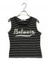 BALMAIN（バルマン）の古着「ノースリーブTシャツ」｜ブラック