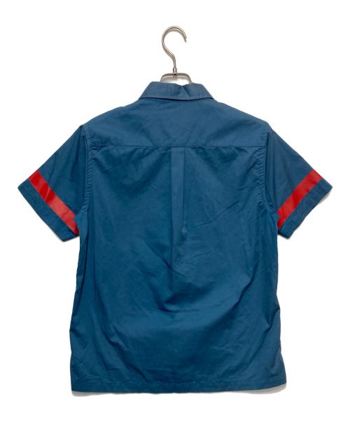 stussy（ステューシー）stussy (ステューシー) 半袖シャツ ブルー サイズ:Sの古着・服飾アイテム