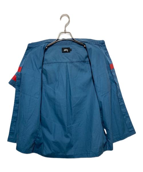 stussy（ステューシー）stussy (ステューシー) 半袖シャツ ブルー サイズ:Sの古着・服飾アイテム