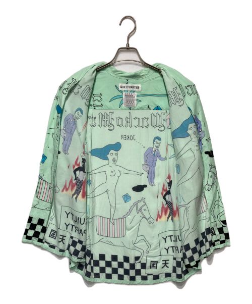 WACKO MARIA（ワコマリア）WACKO MARIA (ワコマリア) レーヨンハワイアンシャツ グリーン サイズ:Sの古着・服飾アイテム
