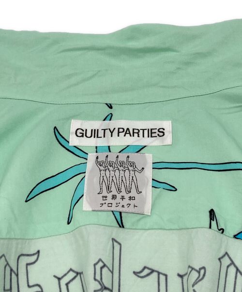 WACKO MARIA（ワコマリア）WACKO MARIA (ワコマリア) レーヨンハワイアンシャツ グリーン サイズ:Sの古着・服飾アイテム