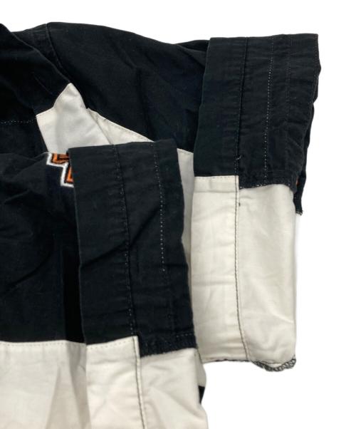 HARLEY-DAVIDSON（ハーレーダビッドソン）HARLEY-DAVIDSON (ハーレーダビッドソン) 刺繍半袖シャツ ブラック サイズ:Ｌの古着・服飾アイテム