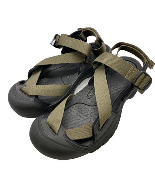 KEEN（キーン）KEEN (キーン) ゼラポート ツーサンダル オリーブ サイズ:27の古着・服飾アイテム
