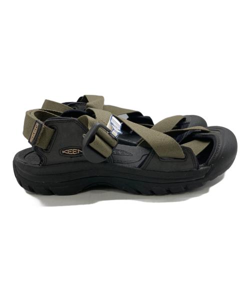 KEEN（キーン）KEEN (キーン) ゼラポート ツーサンダル オリーブ サイズ:27の古着・服飾アイテム
