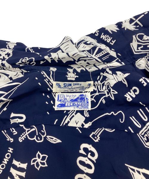 BEAMS（ビームス）BEAMS (ビームス) Sun Surf (サンサーフ) 別注ハワイアンワンピース ネイビー サイズ:-の古着・服飾アイテム