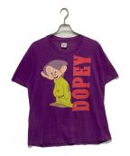 anvilアンヴィル）の古着「オールドプリントTシャツ」｜パープル
