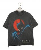 BATMANバットマン）の古着「プリントTシャツ」｜ブラック