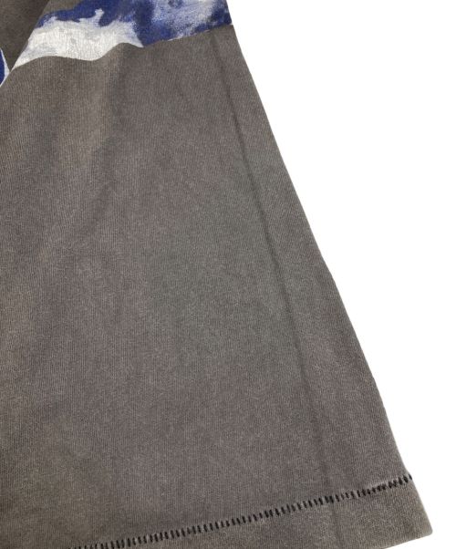 SAINT MICHAEL（セントマイケル）SAINT MICHAEL (セントマイケル) スカイプリントTシャツ ブラック サイズ:Sの古着・服飾アイテム