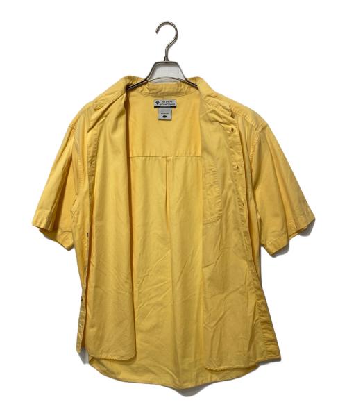 Columbia（コロンビア）Columbia (コロンビア) 半袖シャツ イエロー サイズ:Lの古着・服飾アイテム