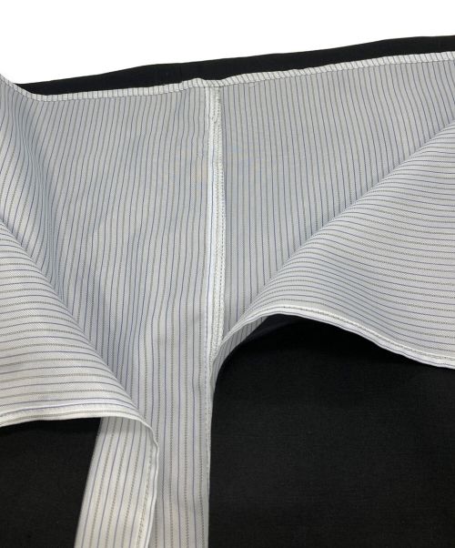 FRAY ID（フレイ アイディー）FRAY ID (フレイ アイディー) TWレイヤードデザインスカート ブラック サイズ:1の古着・服飾アイテム