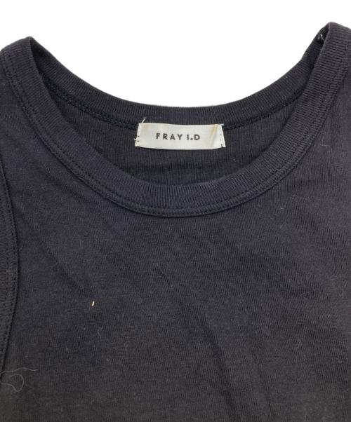 FRAY ID（フレイ アイディー）FRAY ID (フレイ アイディー) アメスリタンクドッキングカーゴスカートワンピ ブラック サイズ:1の古着・服飾アイテム