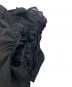 中古・古着 PROPORTION BODY DRESSING (プロポーションボディドレッシング) シフォンギャザーワンピース ブラック サイズ:S 未使用品：5000円
