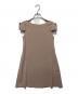 FOXEY NEWYORK（フォクシーニューヨーク）の古着「ノースリーブワンピース」｜ベージュ