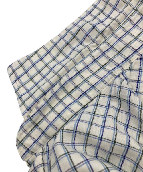 POLO RALPH LAUREN（ポロ・ラルフローレン）POLO RALPH LAUREN (ポロ・ラルフローレン) チェックシャツ ホワイト×ネイビー サイズ:Ｌの古着・服飾アイテム