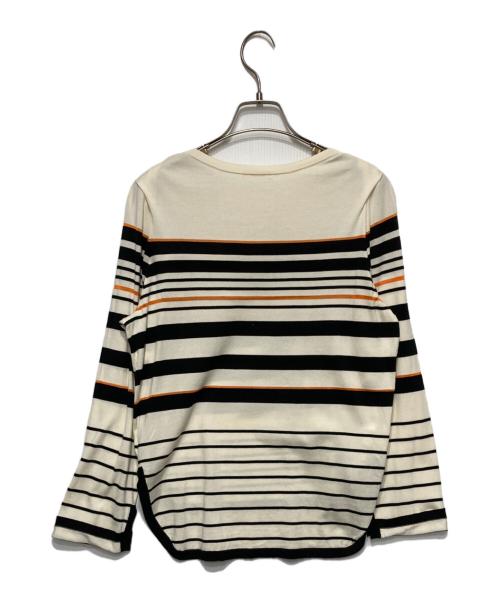 DES PRES（デ プレ）DES PRES (デ プレ) コンパクトコットン ボートネックプルオーバー ベージュ サイズ:Fの古着・服飾アイテム