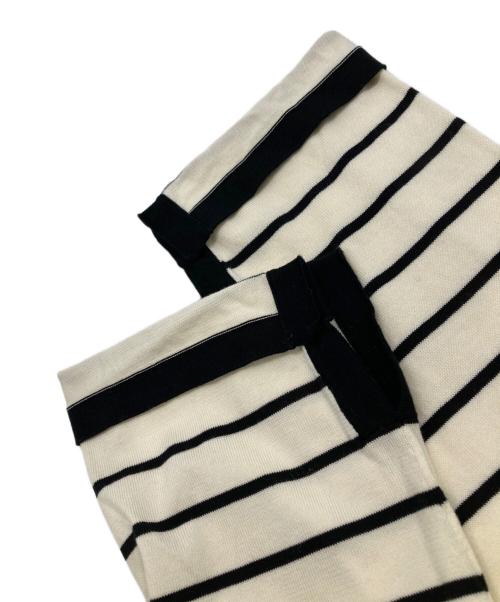 DES PRES（デ プレ）DES PRES (デ プレ) コンパクトコットン ボートネックプルオーバー ベージュ サイズ:Fの古着・服飾アイテム