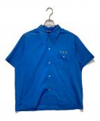 OLYMPIANオリンピアン）の古着「オールドボーリングシャツ」｜ブルー