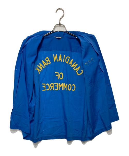 OLYMPIAN（オリンピアン）OLYMPIAN (オリンピアン) オールドボーリングシャツ ブルー サイズ:-の古着・服飾アイテム