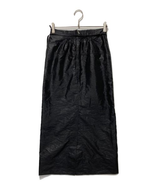 FRAY ID（フレイ アイディー）FRAY ID (フレイ アイディー) シアーストレートスカート ブラック サイズ:1の古着・服飾アイテム