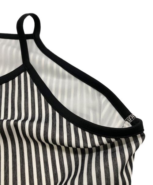 MAISON SPECIAL（メゾンスペシャル）MAISON SPECIAL (メゾンスペシャル) NSストライプワンピース グレー サイズ:freeの古着・服飾アイテム