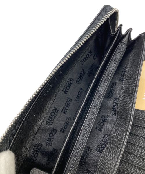 MICHAEL KORS（マイケル・コース）MICHAEL KORS (マイケルコース) ロングウォレット ブラックの古着・服飾アイテム