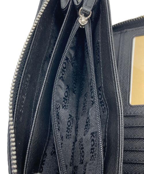 MICHAEL KORS（マイケル・コース）MICHAEL KORS (マイケルコース) ロングウォレット ブラックの古着・服飾アイテム