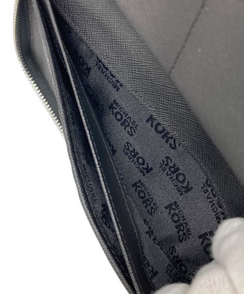 MICHAEL KORS（マイケル・コース）MICHAEL KORS (マイケルコース) ロングウォレット ブラックの古着・服飾アイテム
