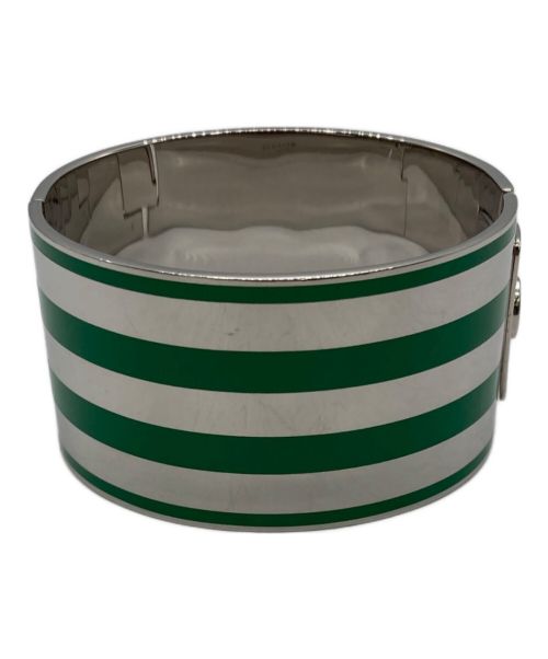 GUCCI（グッチ）GUCCI (グッチ) adidas (アディダス) ストライプ ラインブレスレット グリーン サイズ:-の古着・服飾アイテム