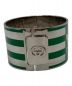 GUCCI (グッチ) adidas (アディダス) ストライプ ラインブレスレット グリーン サイズ:-：28000円