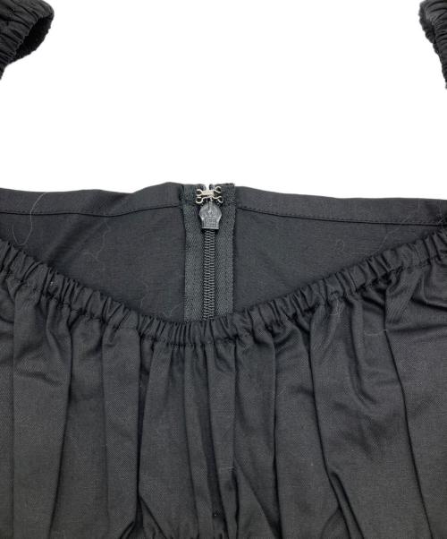 melt the lady（メルトザレディ）MELT THE LADY (メルトザレディ) ニット切替ワンピース ブラック サイズ:FREE 未使用品の古着・服飾アイテム