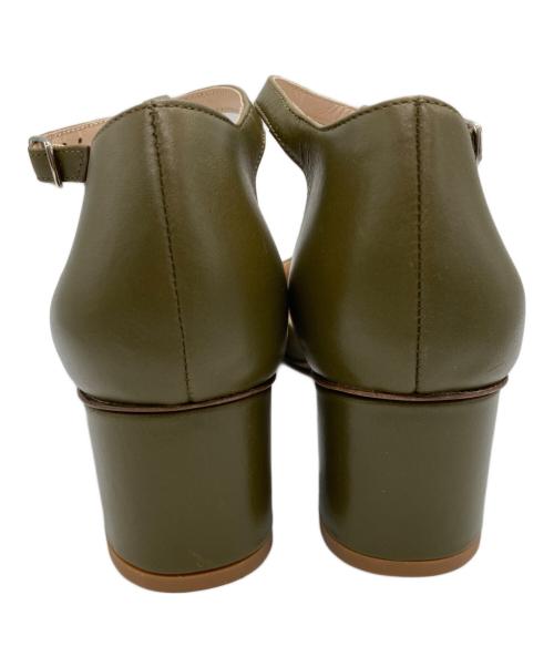 Comptoir des Cotonniers（コントワー・デ・コトニエ）Comptoir des Cotonniers (コントワー・デ・コトニエ) Tストラップサンダル オリーブ サイズ:38の古着・服飾アイテム