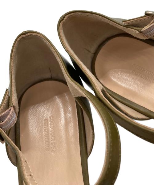 Comptoir des Cotonniers（コントワー・デ・コトニエ）Comptoir des Cotonniers (コントワー・デ・コトニエ) Tストラップサンダル オリーブ サイズ:38の古着・服飾アイテム