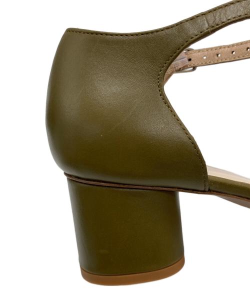 Comptoir des Cotonniers（コントワー・デ・コトニエ）Comptoir des Cotonniers (コントワー・デ・コトニエ) Tストラップサンダル オリーブ サイズ:38の古着・服飾アイテム