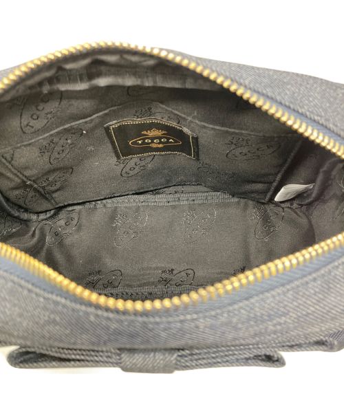 TOCCA（トッカ）TOCCA (トッカ) NOBLE RIBBON CAMERABAG デニム サイズ:-の古着・服飾アイテム