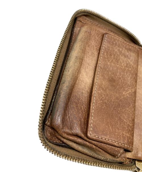 GUCCI（グッチ）GUCCI (グッチ) BAMBOO AROUND WALLET ブラウンの古着・服飾アイテム